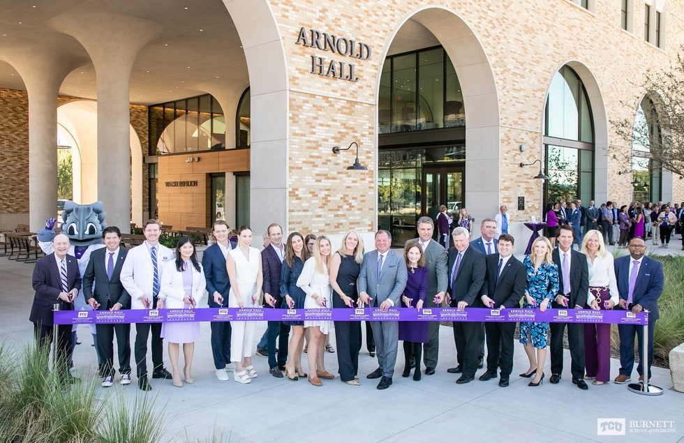 TCU med school arnold dedication.jpg